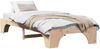 vidaXL Bettrahmen Natur 75 x 190 cm Massives Kiefernholz 872971 Bild 2