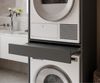 Platan Room Waschmaschinenumbauschrank Waschmaschinenschrank für Waschmaschine & Wäschetrockner Waschmaschine Trockner Schrank mit Ausziehbrett Überbauschrank Bild 3