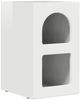 vidaXL Nachttisch 2 pcs Hochglanz Weiß 29,5 x 33,5 x 50 cm 891233 Bild 5