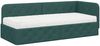 vidaXL Eckbettgestell Dunkelgrün 80 x 200 cm Stoff 3394033 Bild 2