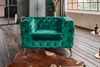 KAWOLA Sessel NARLA Chesterfield Loungesessel Velvet grün 71 x 87 x 120 cm Bild 2
