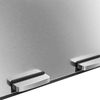 Songmics Mülleimer mit 2 Fächern und Softclose, luftdicht inkl. Müllbeutel, Metall, 60 (2x30) Liter, Silber Bild 2
