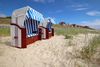 TRENDY by deVries Strandkorb "Profi Ostsee FEHMARN" PE white Des. 991, Größe 124 x 87 x 159 cm Bild 3