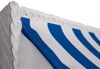 TRENDY by deVries Strandkorb "Profi Ostsee FEHMARN" PE white Des. 991, Größe 124 x 87 x 159 cm Bild 2