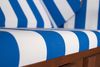TRENDY by deVries Strandkorb "Profi Ostsee FEHMARN" PE white Des. 991, Größe 124 x 87 x 159 cm Bild 5