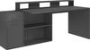 INOSIGN Schreibtisch Chester (2-St), Gamingtisch mit Lowboard - Arbeitstisch Maße (B/T/H) 160/115/92 cm Bild 3