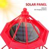 FELIXLEO LED Solarleuchte Solar LED Leuchtturm Outdoor 360° drehbar wetterfest Gartendeko Bild 3