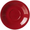 Ritzenhoff & Breker DOPPIO Milchkaffee Tasse mit Untertasse 350 ml 6er Set rot Bild 4