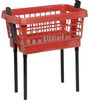LOCKWEILER Wäschekorb Clip-Clap mit Füßen 45 l 65x42x28,5cm Bild 2