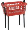 LOCKWEILER Wäschekorb Clip-Clap mit Füßen 45 l 65x42x28,5cm Bild 4