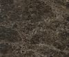 Esstisch Edge Oval 315x150 cm Keramik Emperador Extra Lucidato Dunkelbraun Parabel Metallic Gold Bild 3