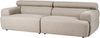 Sofa 3-Sitzer HOVDEN Stoff Beige Bild 4