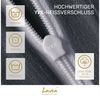 Lavea Kissenbezug 2er Set Kissenhülle Jersey, 100% Baumwolle, Kissenbezüge, (2 Stück), allergikerfreundlich - sicherer YKK-Reißverschluss - waschbar 60°C Bild 3