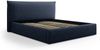 Micadoni Bett Kaelle Chenille Dunkelblau 140x200 Bild 2