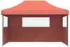 vidaXL Party-Zelt Terrakotta 292 x 440 x 315 cm Oxford-Stoff 42023626 Bild 3