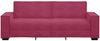 vidaXL 3-Sitzer-Sofa Weinrot 220x78x84 cm Samt 4105034 Bild 4