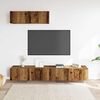 vidaXL TV-Wandschränke 3 Stk. Altholz-Optik 100x30x30 cm Holzwerkstoff 3329007 Bild 3