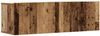 vidaXL TV-Wandschränke 3 Stk. Altholz-Optik 100x30x30 cm Holzwerkstoff 3329007 Bild 4