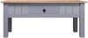 vidaXL Couchtisch Grau 100x60x43,5 cm Massivholz Panama-Kiefer 282683 Bild 3
