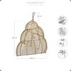 Rattan Lampe Mamuju Bild 4