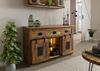 Sideboard Mango / Altholz 150x45x90 natur lackiert RAILWAY LUX #100 Bild 3