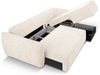 Micadoni Ecksofa Kaelle 4-Sitzer mit Schlaffunktion Rechts Chenille Helles Beige Bild 4
