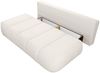 Schlafsofa Designersofa Sofa 3-Sitzer ANZIA in Stoff Ascot Bukla Bernstein Bild 2