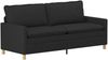 vidaXL Sofa Schwarz 196 x 81 x 87,5 cm Stoff 42028875 Bild 2