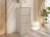 Schuhschrank Tireno 3K (Farbe: Sandbeige) Bild 2