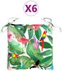 vidaXL Stuhlkissen 6 Stk. Mehrfarbig 50x50x7 cm Oxford-Gewebe 361551 Bild 2