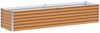vidaXL Hochbeet Hellbraun 195 x 50 x 36 cm Verzinkter Stahl 42017344 Bild 2