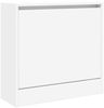 vidaXL Schuhschrank Weiß 60x21x57 cm Holzwerkstoff 839882 Bild 4