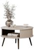 Lookway Couchtisch IVY Runder Sofatisch mit Ablage (1 Tisch), Durchmesser: ⌀ 76 cm Bild 4