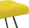 vidaXL Bank mit Knopfheftung Helles Gelb 80 x 40 x 46 cm Stoff 42038367 Bild 3