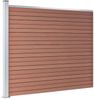 vidaXL Zaunelement WPC 175x146 cm Braun 148981 Bild 3