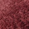 Relaxsessel mit Hocker HWC-P32, Fernsehsessel Nosagfederung, drehbar Metall Stoff/Textil Chenille (370 g/m²) ~ beere Bild 4