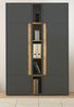 Aktenschrank Set Center in grau matt und Eiche Wotan 120 x 200 cm Bild 2