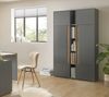 Aktenschrank Set Center in grau matt und Eiche Wotan 120 x 200 cm Bild 5