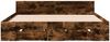 vidaXL Bettgestell mit Schubladen Räuchereiche 160x200cm Holzwerkstoff 3280738 Bild 4