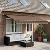 vidaXL Markisenstoff Taupe 500 x 300 cm Polyester 3426344 Bild 3