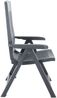 vidaXL Verstellbare Gartenstühle 2 Stk. Kunststoff Anthrazit 48761 Bild 4