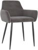 vidaXL Esszimmerstühle 4 Stk. Dunkelgrau Samt [3068026] Bild 2