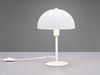 Kleine LED Tischleuchte aus Metall Weiß in Pilzform, Höhe 30cm Bild 2