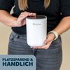 eluno Kosmetikeimer EDOLO, klein Weiß Bild 5