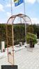 GardenAndPools Rosenbogen MALAGA 140cm Edelrost Bild 3