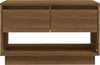 vidaXL TV-Schrank Braun Eichen-Optik 70x41x44 cm Holzwerkstoff 812977 Bild 5