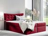 Boxspringbett Rember Ehebett, Rot, 160x200 cm Bild 2