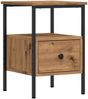vidaXL Nachttisch Artisan-Eiche 34x36x50 cm Holzwerkstoff 857264 Bild 2