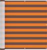 vidaXL Balkonsichtschutz Orange und Braun 110 x 800 cm Oxford-Stoff 42030672 Bild 2