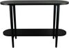 MIRRORS AND MORE 'Acta' Konsolentisch Holz, schwarz, 110x75x35 cm Bild 2